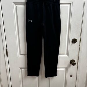 Under Armour Black ColdGear Fleece-Lined Joggers